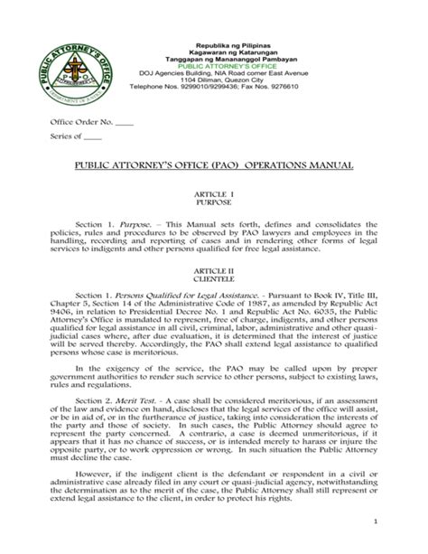 pao calamba|Persons Qualified for Legal Assistance .